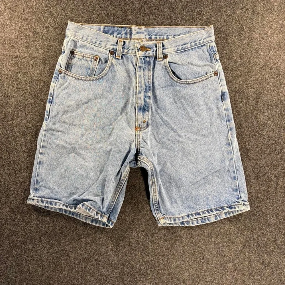 Flying A Jean Denim Jorts Size 30 Baggy Long Shorts Y2K Streetwear Blue